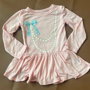 Posh Peanut Twirl Skirt Bodysuit (6-12 months)